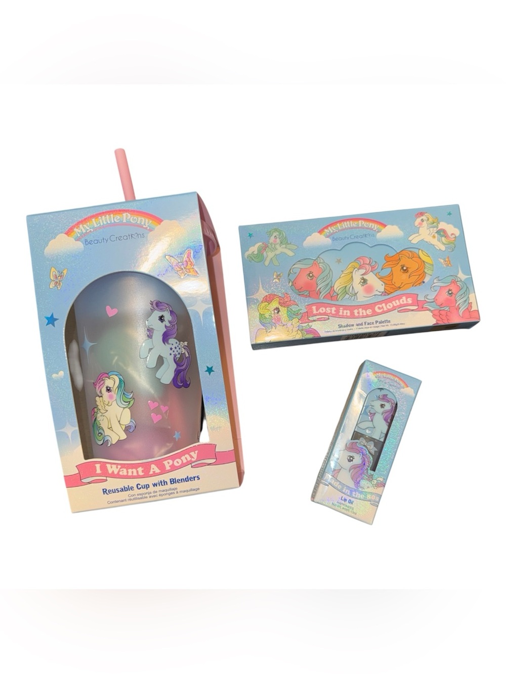 Beauty Creations My Little Pony Pink Makeup Sponge and palette bundle